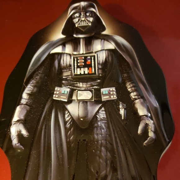 Star Wars Darth Vader  Tin by The Tin Box Company 9.5” x 4.5” x 2” NWT 2 Sided - Picture 2 of 5